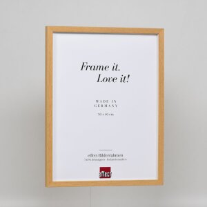 Efekt drevený rám profil 35 dub 29,7x42 cm normálne sklo + dištančný rám