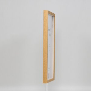 Efekt drevený rám profil 35 dub 29,7x42 cm normálne sklo + dištančný rám
