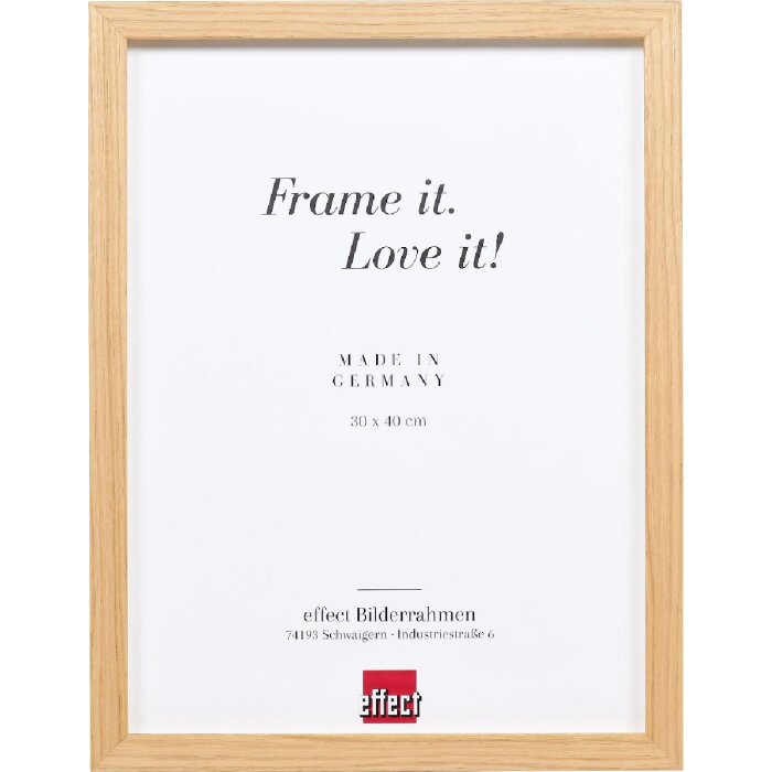 effect Holzrámeček Profil 54 Dub 25x60 cm s čistým sklom