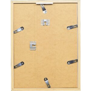 Effect drevený rám Profil 58 čierny 23x70 cm s čistým skлом a oddelovacou lištou