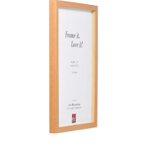 Effect Holzrámový profil 58 svetlohnedý 40x60 cm s kľúčovým sklom a oddelovacou lišťou