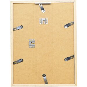 Effect Holzrámové rámiky Profil 58 biely 50x60 cm s jasným skлом a oddelovacou lištou