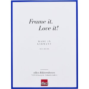 effect Bilderrahmen Quadro Spiegel blau 21 x 29,7 cm