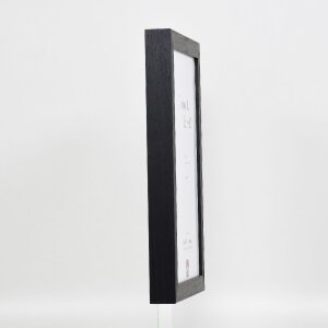 effect Stĺpový zrkadlový panel Profil 55 čierny 20x20 cm