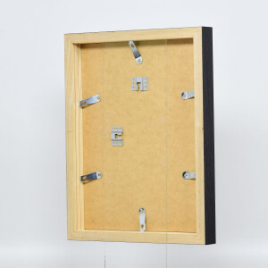 Effect stenový zrkadlový rám 55 čierny 50x60 cm