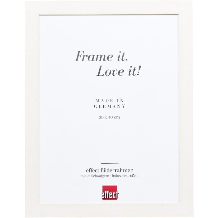 effect Stenný zrkadlový panel Profil 55 biely 50x70 cm