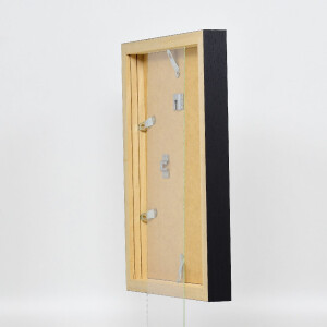 effect Zrkadlo na stenu Profil 55 čierna 59,4x84,1 cm