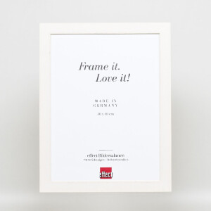 effect Zrkadlo na stenu Profil 55 biela 59,4x84,1 cm