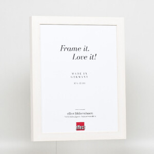 effect Zrkadlo na stenu Profil 55 biela 59,4x84,1 cm