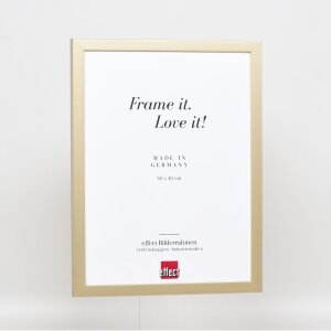 Efektné nástenné zrkadlo z dreveného profilu top cube mirror gold 50x70 cm