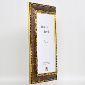 Efekt Barokový obrazový rám profil 31 hnedý 62x93 cm akrylové sklo muzeálnej kvality