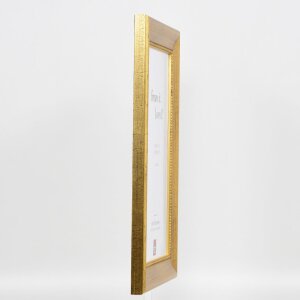 Efekt drevený rám profil 95 zlatý 9x13 cm akrylové sklo múzejnej kvality