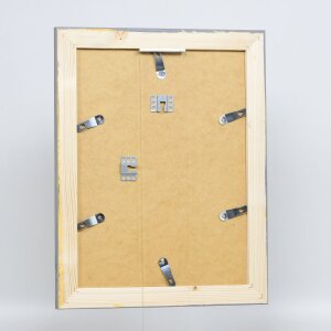 Efektný drevený rám na obrazy 2240 sivý 50x50 cm akrylové sklo múzejnej kvality