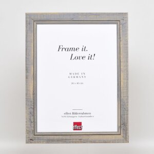 Efektný drevený rám na obrazy 2240 sivý 50x50 cm akrylové sklo múzejnej kvality