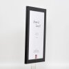 Efektný obrazový rám 2310 čierny 21x28 cm akrylové sklo múzejnej kvality