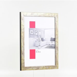 Efektný obrazový rám 2310 antická strieborná 21x29,7 cm akrylové sklo muzeálnej kvality