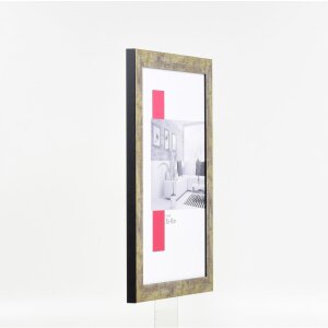 Efektný obrazový rám 2310 antická strieborná 21x29,7 cm akrylové sklo muzeálnej kvality