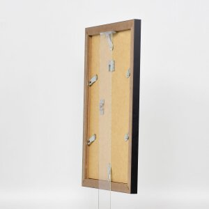Efektný obrazový rám 2310 strieborný vysoký lesk 23x70 cm akrylové sklo múzejnej kvality