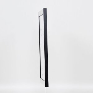 Efektný obrazový rám 2310 strieborný vysoký lesk 30x45 cm akrylové sklo múzejnej kvality