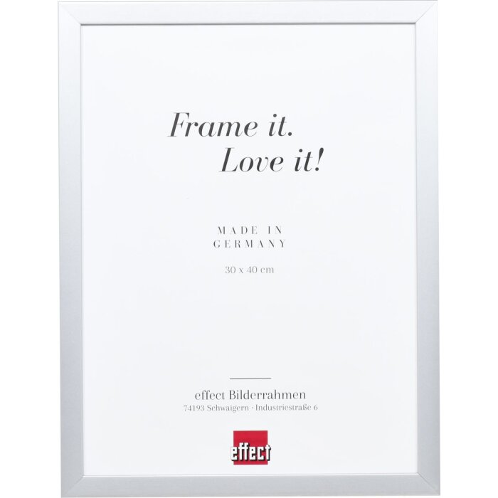 Efekt drevený rám Top Cube 7x10 cm strieborné akrylové sklo múzejnej kvality