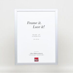 Efekt drevený rám Top Cube 7x10 cm strieborné akrylové sklo múzejnej kvality