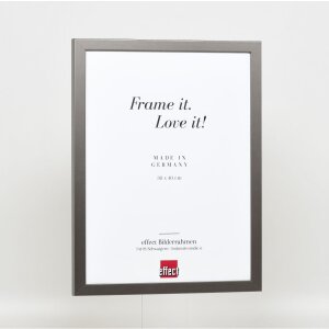 Efektný drevený rám Top Cube 20x20 cm platinové akrylové sklo múzejnej kvality