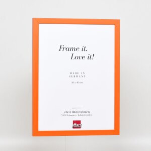 Efektný drevený rám Top Cube 40x60 cm oranžové akrylové sklo múzejnej kvality