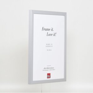 Efekt drevený rám Top Cube 50x100 cm strieborné akrylové sklo múzejnej kvality