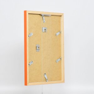 Efekt drevený rám Top Cube 50x65 cm oranžové akrylové sklo múzejnej kvality
