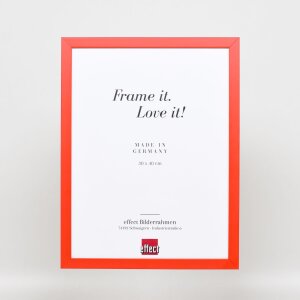 Efektný drevený rám Top Cube 59,4x84,1 cm červené akrylové sklo muzeálnej kvality