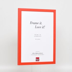 Efektný drevený rám Top Cube 59,4x84,1 cm červené akrylové sklo muzeálnej kvality