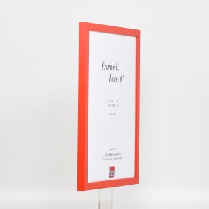 Efektný drevený rám Top Cube 59,4x84,1 cm červené akrylové sklo muzeálnej kvality