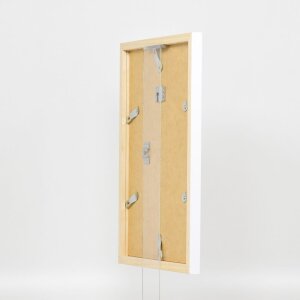 Efekt drevený rám Top Cube 62x93 cm biele akrylové sklo múzejnej kvality