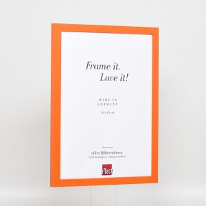 Efekt drevený rám Top Cube 62x93 cm oranžové akrylové sklo múzejnej kvality