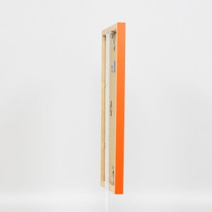 Efekt drevený rám Top Cube 62x93 cm oranžové akrylové sklo múzejnej kvality