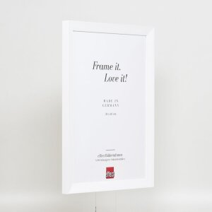 Efektný drevený rám Top N biely 50x70 cm akrylové sklo múzejnej kvality