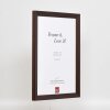 Efekt drevený rám Top N palisander 70x100 cm akrylové sklo muzeálnej kvality