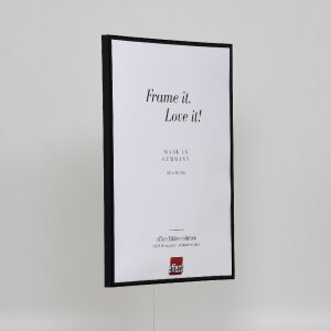 Efektný plastový rám Art black 20x28 cm múzejné sklo