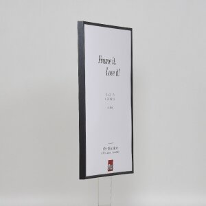 Efektný plastový rám Art antracit 23x70 cm múzejné sklo