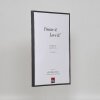 Efektný plastový rám Art antracit 23x70 cm múzejné sklo