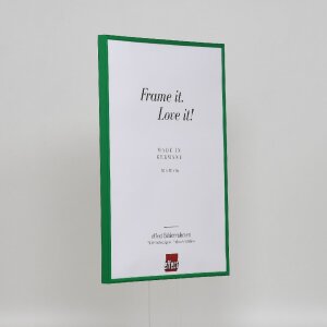 Efektný plastový rám Art green 35x100 cm múzejné sklo
