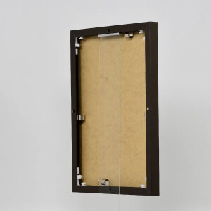 Efekt Quadro hliníkový rám 24x30cm bronz s múzejným sklom