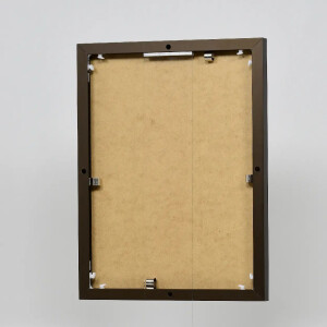 Efekt Quadro hliníkový rám 24x30cm bronz s múzejným sklom