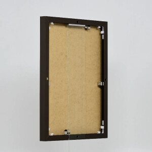 Efekt Quadro hliníkový rám 24x30cm bronz s múzejným sklom