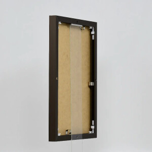 Efekt Quadro hliníkový rám 24x30cm bronz s múzejným sklom