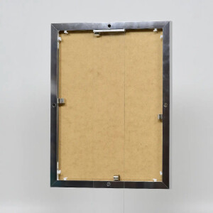 Hliníkový rám Effect Quadro 24x30 cm strieborný vysoký lesk s múzejným sklom