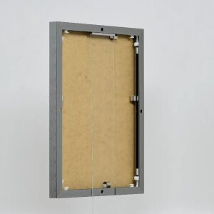 Hliníkový obrazový rám Effect Quadro 30x30 cm antická strieborná s múzejným sklom