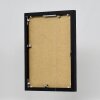 Effect hliníkový rám Quadro 35x100 čierna vysoký lesk múzejné sklo