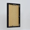 Effect hliníkový rám Quadro 35x100 čierna vysoký lesk múzejné sklo