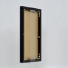 Effect hliníkový rám Quadro 35x100 čierna vysoký lesk múzejné sklo
